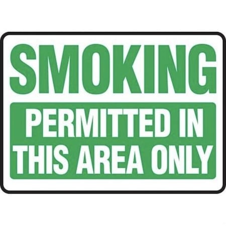 Accuform SMOKING CONTROL SIGN 10 in x 14 in MSMK581XT MSMK581XT